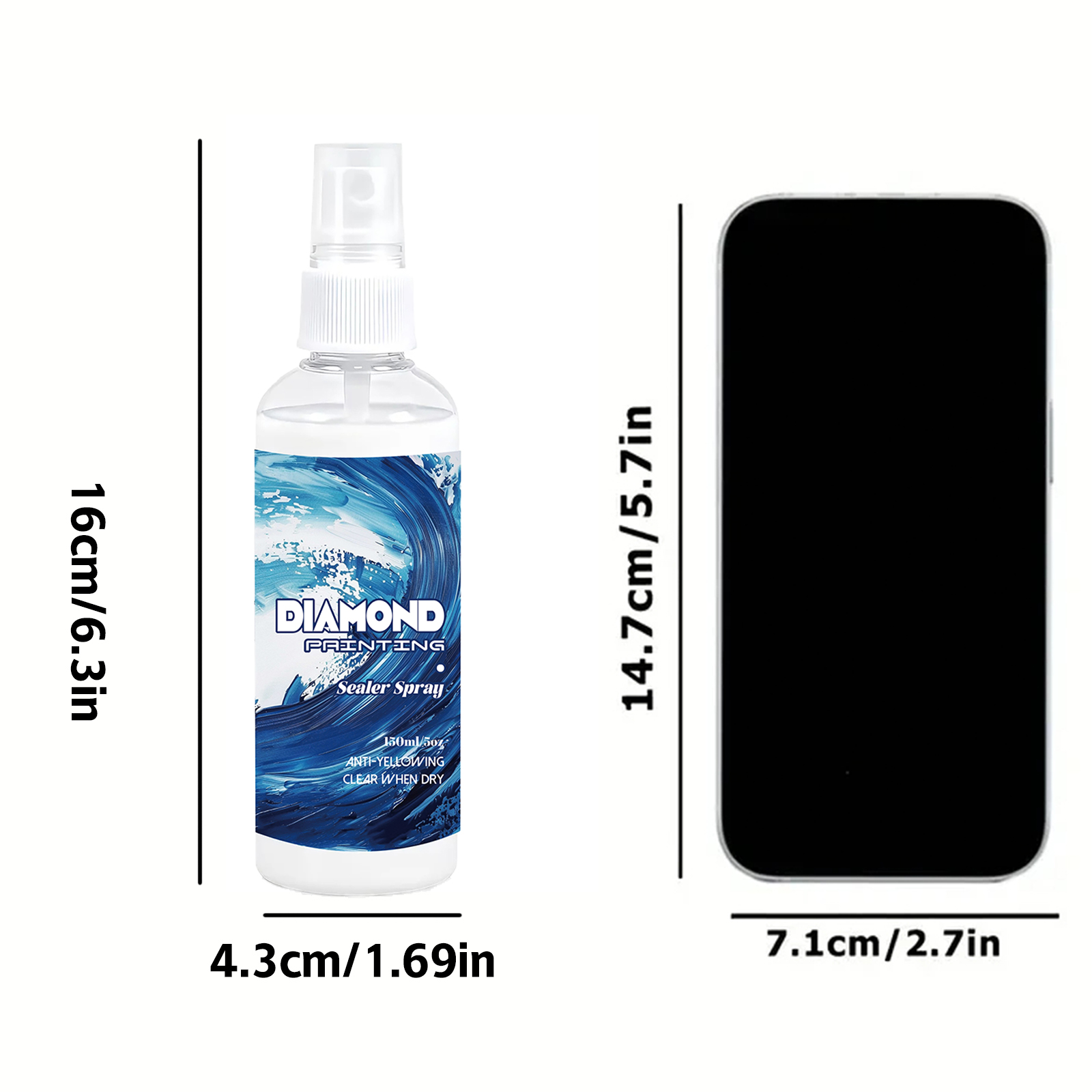 150ml Diamond Painting Sealant - Resin Art Work 评论和价格