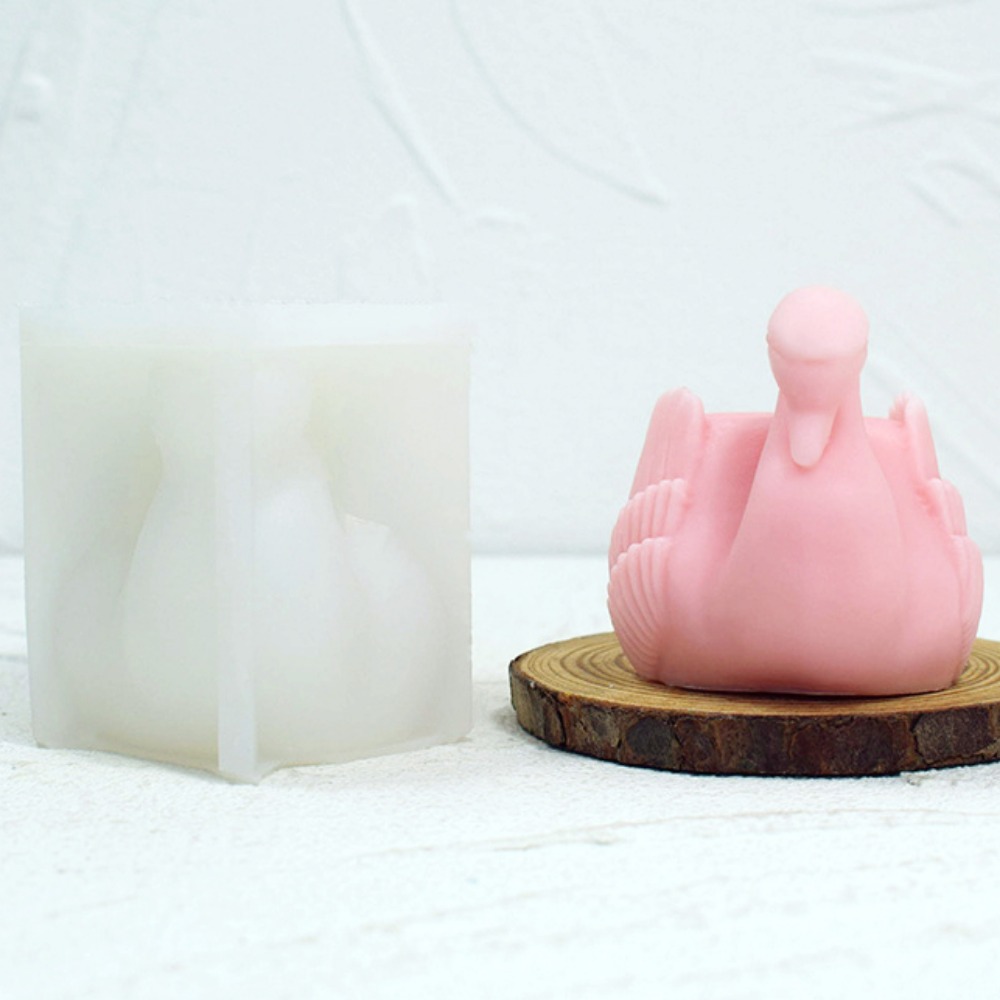 White Swan Silicone Candle Mou - Resin Art Wedding Gift 评论和价格