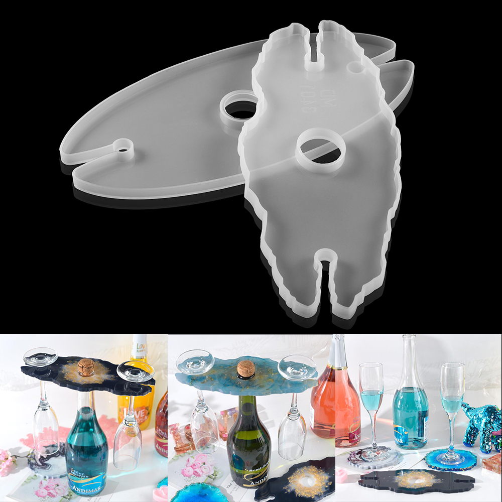 1pcs Wine Rack Silicone Molds  - Resin Art Equipment 评论和价格