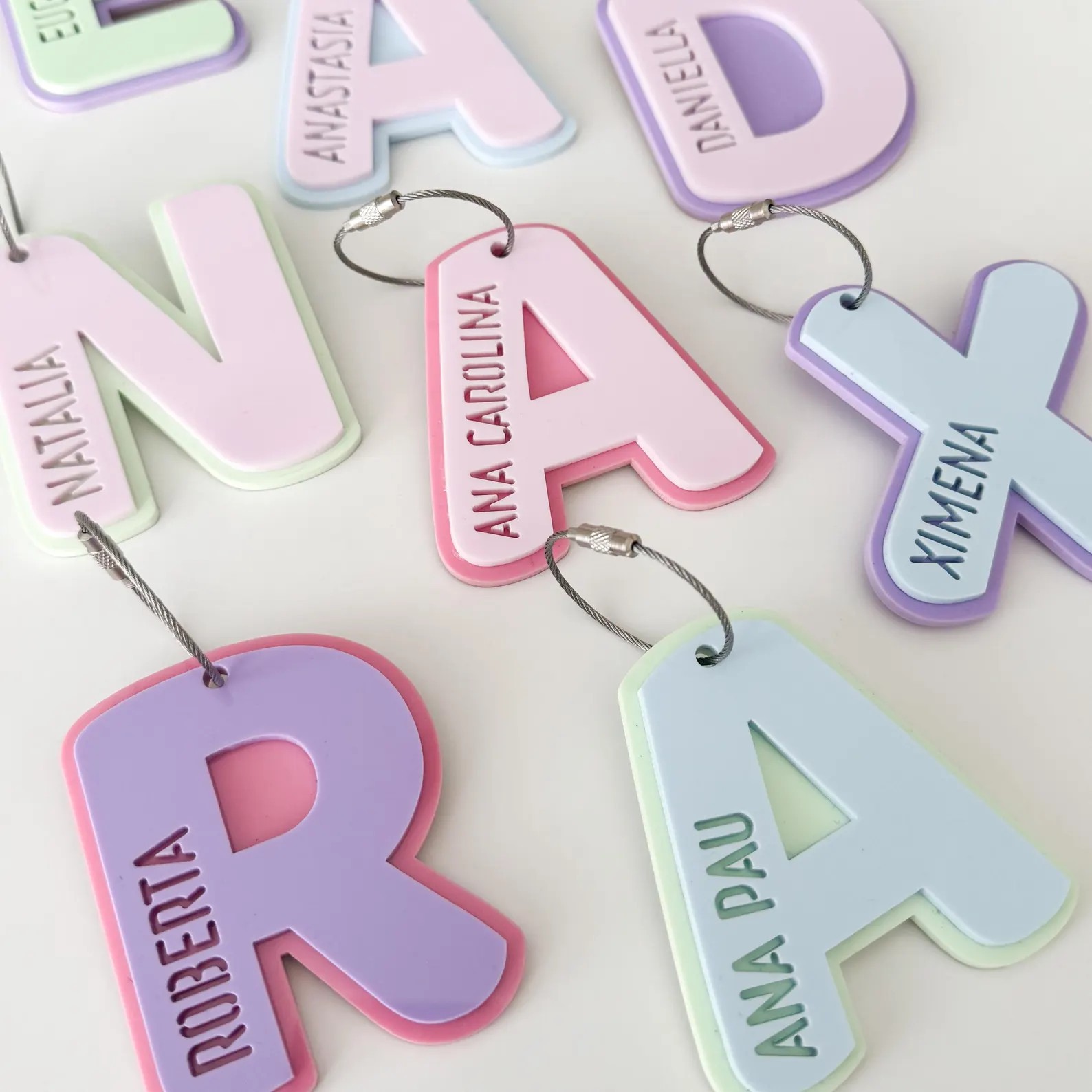 Custom Letter Hollow Name Keyc - Resin Art Alphabet 评论和价格