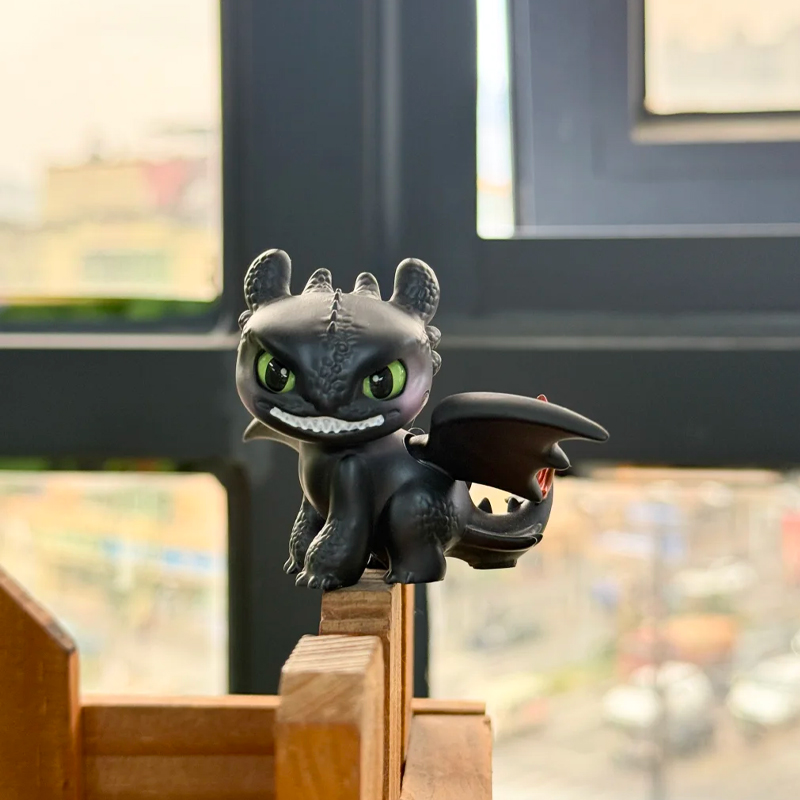 Anime Toothless Series Blind B - Resin Art Case 评论和价格